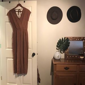 Universal Thread rust colored jumpsuit